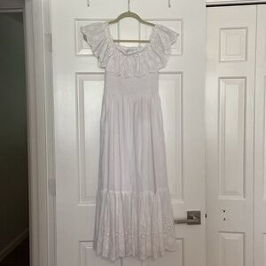 Sugarlips White Maternity Dress